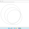 jw_cad 外部変形 － (448) コマンドプロンプトで円を描く －