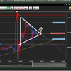 FXリアルトレード「ペナントの形からの上昇をねらう」