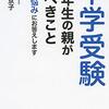 天気が良くても散歩日和でも　明日は合不合判定テスト