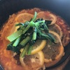 シャンツーダンダンミョンの担々麺