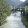 飯田線「渡らずの鉄橋」をレンズを換えて