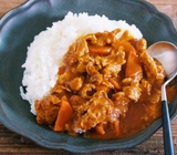 【ライスも炊ける】本格ポークカレーを電子レンジだけで作る方法【火を使わないレシピ】  