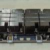 NVIDIA DGX H100のConnectX-7 x 4個搭載のボードの写真