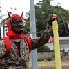 向日原神社の祭り