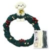 もう既製品には戻れない？MYmamaの「ふわふわモール リース キット」で、愛犬と迎える特別なクリスマスを演出！