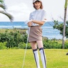 山田優、ミニスカのゴルフウェア姿に驚きの声「脚が長すぎる」「痩せすぎで心配」