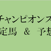 チャンピオンズカップ 2017 出走予定馬と予想オッズ 【競馬予想の桃さん】