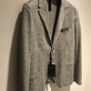 「Harris Wharf London」  Linen Herringbone 2B～松屋銀座～