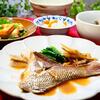 ☆鶏だんごと水菜の和風スープ＆鯛の煮つけ☆