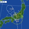 台風１８号＝【嵐雲】