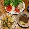 タイのお惣菜　ラープとパッタイ