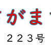 南区の情報誌『さがまち』223号です  ‼ (2024/11/3) 