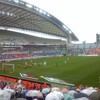 Soccer in the Rain.