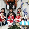 クリスマス寝相アートの様子