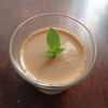 自家製ミント添え☆やわぷるカフェオレゼリー