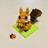 【100均ブロック】小さなLEGO風ブロック #163《PETIT BLOCK》どうぶつ⑫／リス