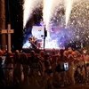 【岐阜市】手力の火祭り2024（手力雄神社）