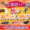 セール終了まで残り1日「ナチュラム秋の掘り出し物市」開催中！