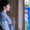 浴衣の女性のポートレートをX-T5とXF56mmF1.2 R で撮った