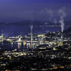 【夜景撮影】 愛媛県  具定展望台からの工場と夜景撮影 