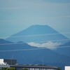 今朝の富士山