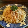 本日のパスタ　にんにくカビる　プーニー製作進まない　の三本です。