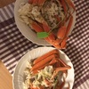 無言の晩御飯