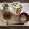 素麺と餃子