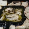 牡蠣のアヒ―ジョ…天然酵母パンと共に♪