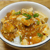 今日の食べ物　朝食に麻婆丼