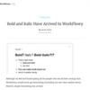 WorkFlowyがBoldとItalicに対応！