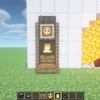 【マイクラ1.21】おじいさんの時計の作り方 - Minecraft Grandfather clock【マインクラフト/建築】