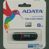 【USB3.0メモリ】 ADATA AUV150-8G-RBK