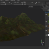 道路と背景　blenderのアニメ―ションづくり♪　その16