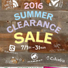 2016 summer clearance SALEのDMラフ案