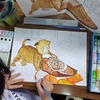 自然を描こう③