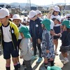 ４年：菱池保育園の子と交流