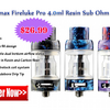<Resin Edition> Freemax Fireluke Pro Tank Just Sold $26.99!