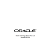 Oracle Database Price List (List Price)
