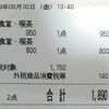 買い物日記　8/30　食費　2,901円　日用品　432円　交通費　1,975円　雑費　3,000円　娯楽費　1,000円