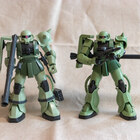 1/144 HGUC ザクⅡの比較 - 滑子航空機,覚書