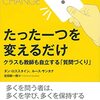 【読書】問いをつくる力。ダン ロススタイン、ルース サンタナ著、吉田 新一郎訳『たった一つを変えるだけ: クラスも教師も自立する「質問づくり」』