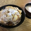 山形県新庄市でとりモツラーメンを食べずにカツ丼を食べる