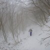 明神平　2012年初登りは吹雪の親子登山　2012.01.02