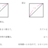 正方形の対角線で面積を求めることができる！知らない人も多いぞ！