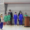 交通少年団引継ぎ式