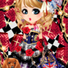 ゲーム「恋してキャバ嬢」のアバター♪ユニオンジャックドレス編その２