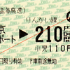  乗車券 [東京臨海高速]東京テレポート→210円区間 (2014/5)