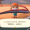 リュウグウノツカイが釣れた【あつ森日記】