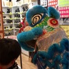 中華獅子舞の中の人